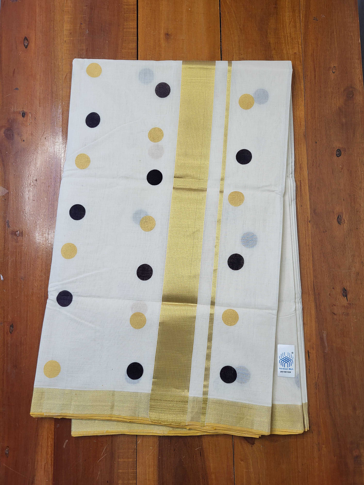 Kerala Kasavu Saree for Women