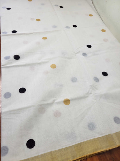 Kerala Kasavu Saree for Women