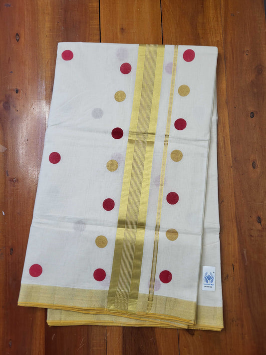 Kerala Kasavu Saree for Women