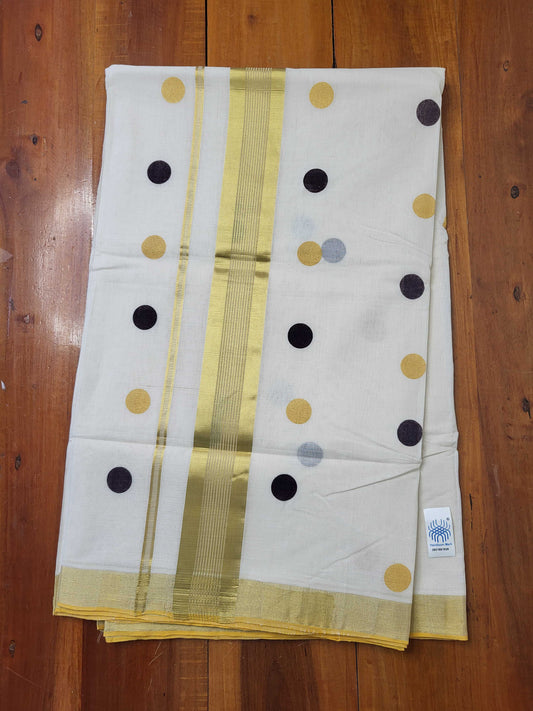 Kerala Kasavu Saree for Women