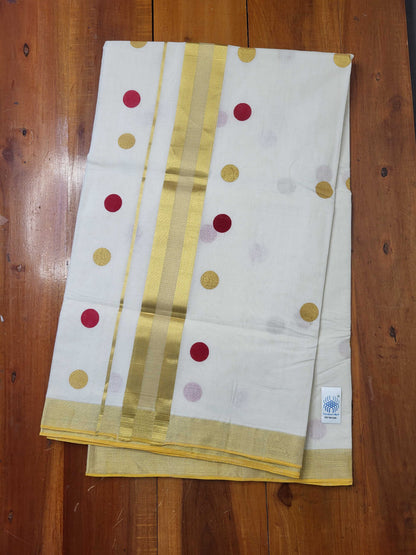 Kerala Kasavu Saree for Women