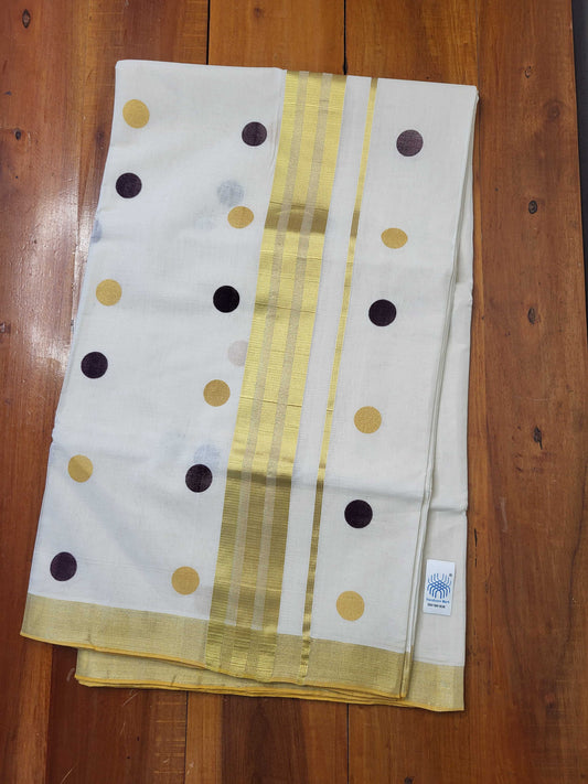 Kerala Kasavu Saree for Women