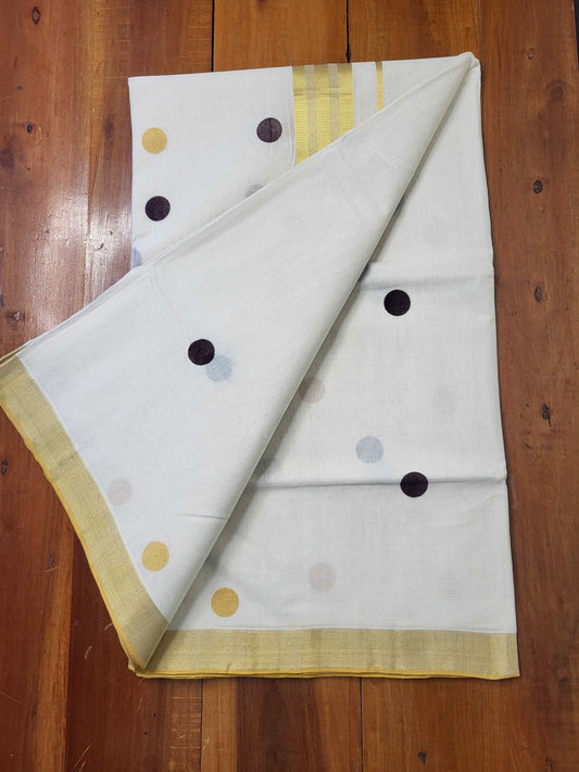 Kerala Kasavu Saree for Women