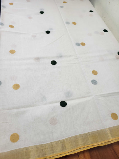 Kerala Kasavu Saree for Women