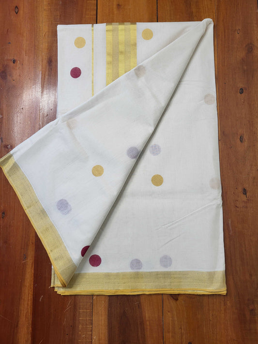 Kerala Kasavu Saree for Women