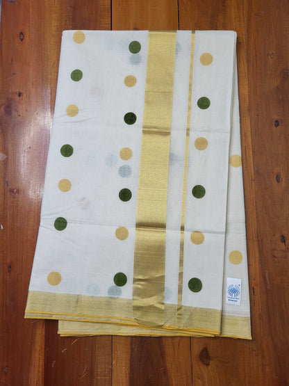 Kerala Kasavu Saree for Women