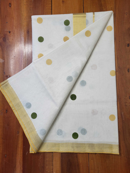 Kerala Kasavu Saree for Women