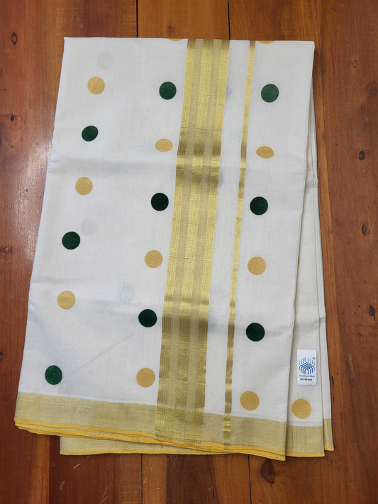 Kerala Kasavu Saree for Women