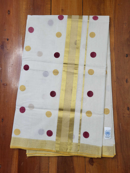 Kerala Kasavu Saree for Women