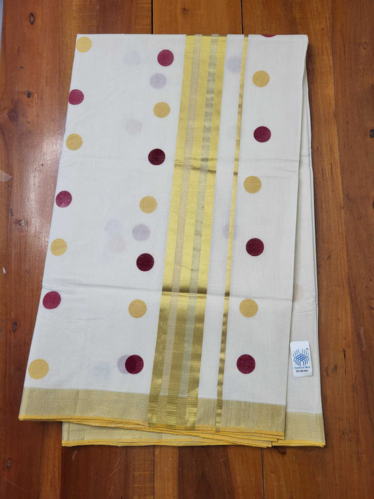Kerala Kasavu Saree for Women