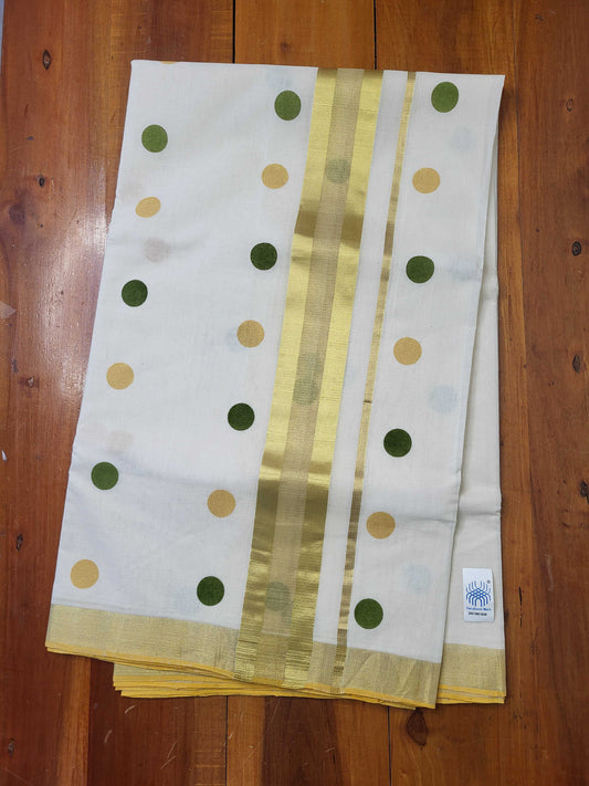 Kerala Kasavu Saree for Women