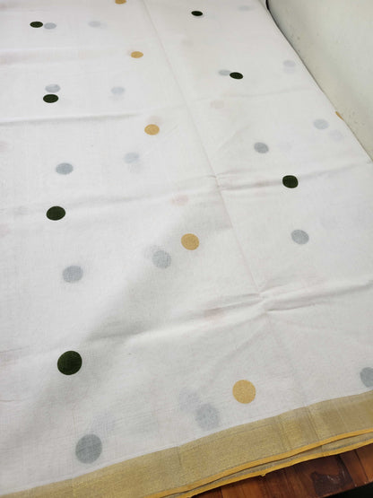 Kerala Kasavu Saree for Women