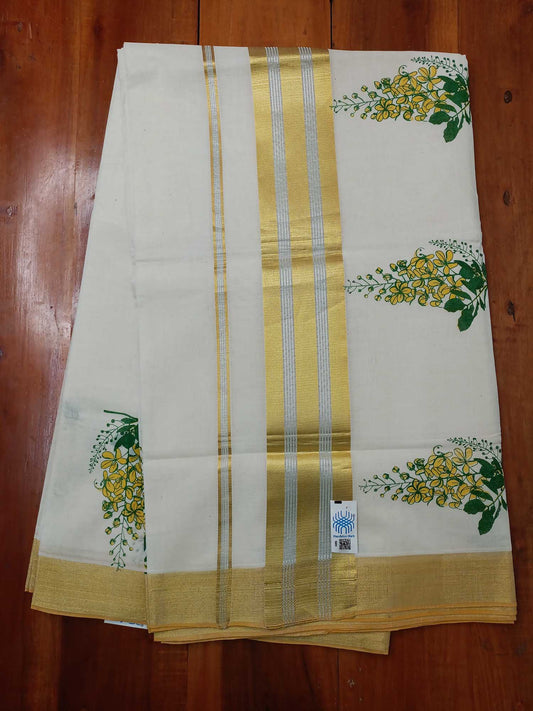Kerala Kasavu Saree for Women