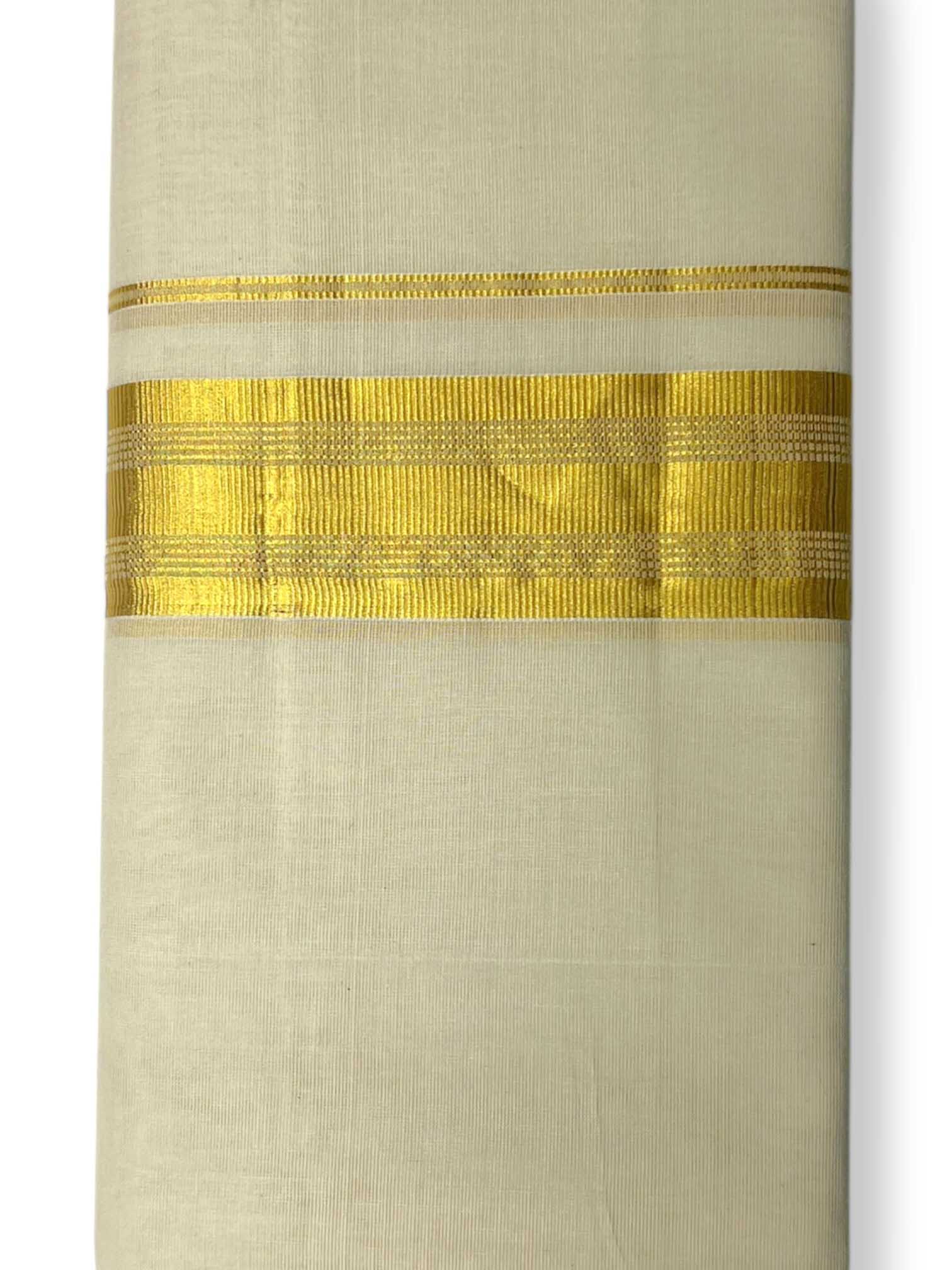 Balaramapuram Handloom Kasavu Mundu for Men