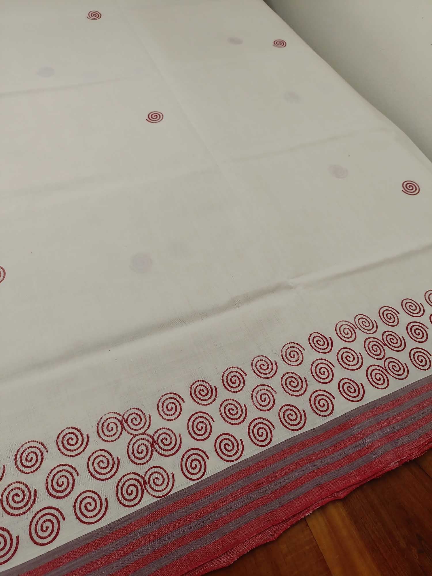 Balaramapuram Handloom Printed Saree for Women