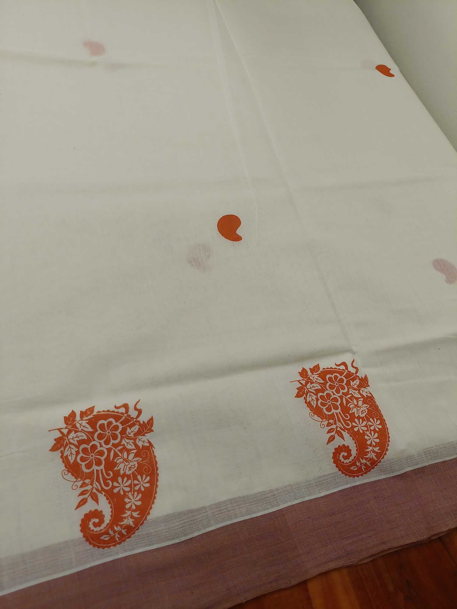 Balaramapuram Handloom Printed Saree for Women