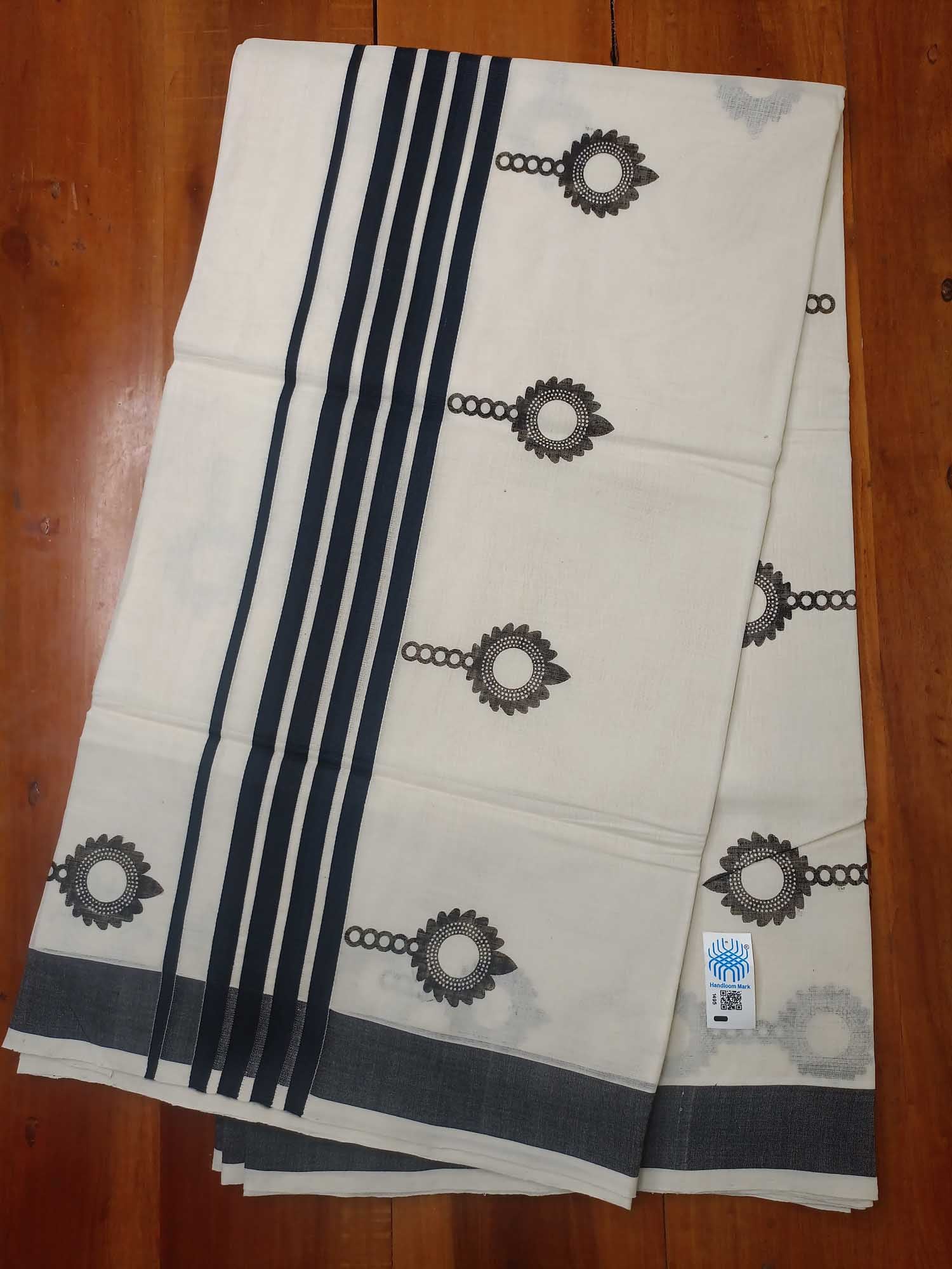 Balaramapuram Handloom Printed Saree for Women