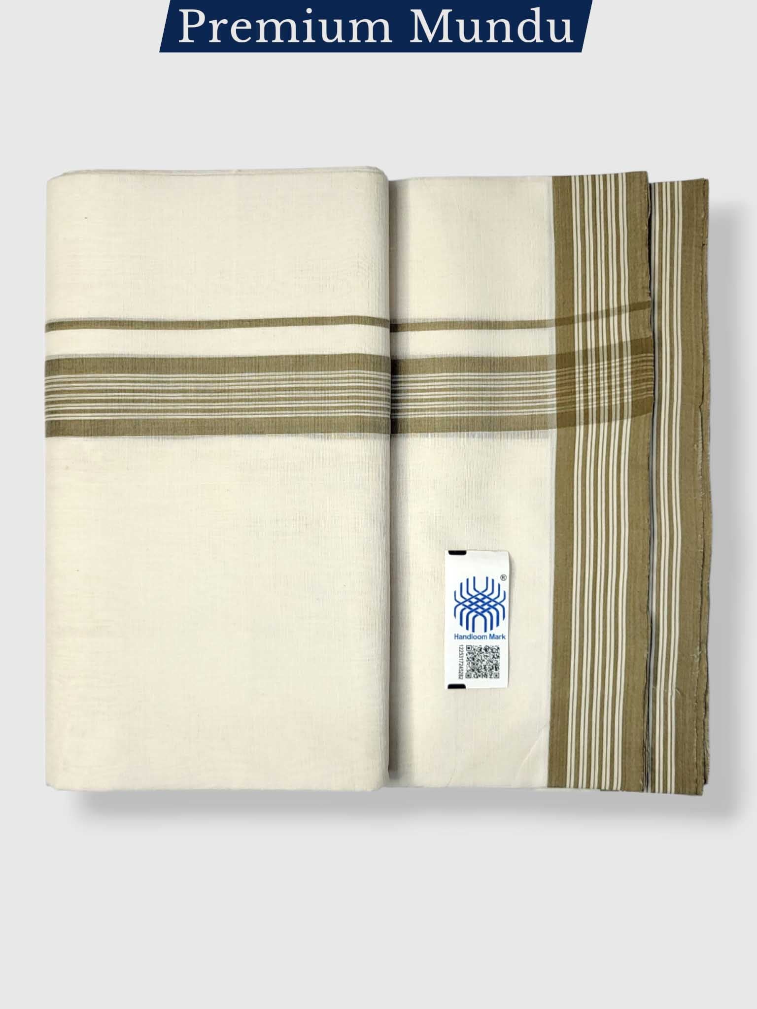 Kerala Premium Balaramapuram Handloom Dhoti/Mundu for Men