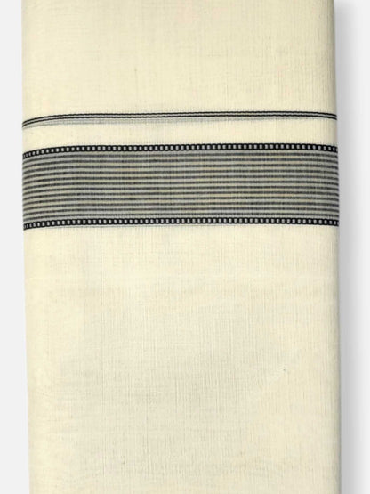 Kerala Premium Balaramapuram Handloom Dhoti/Mundu for Men