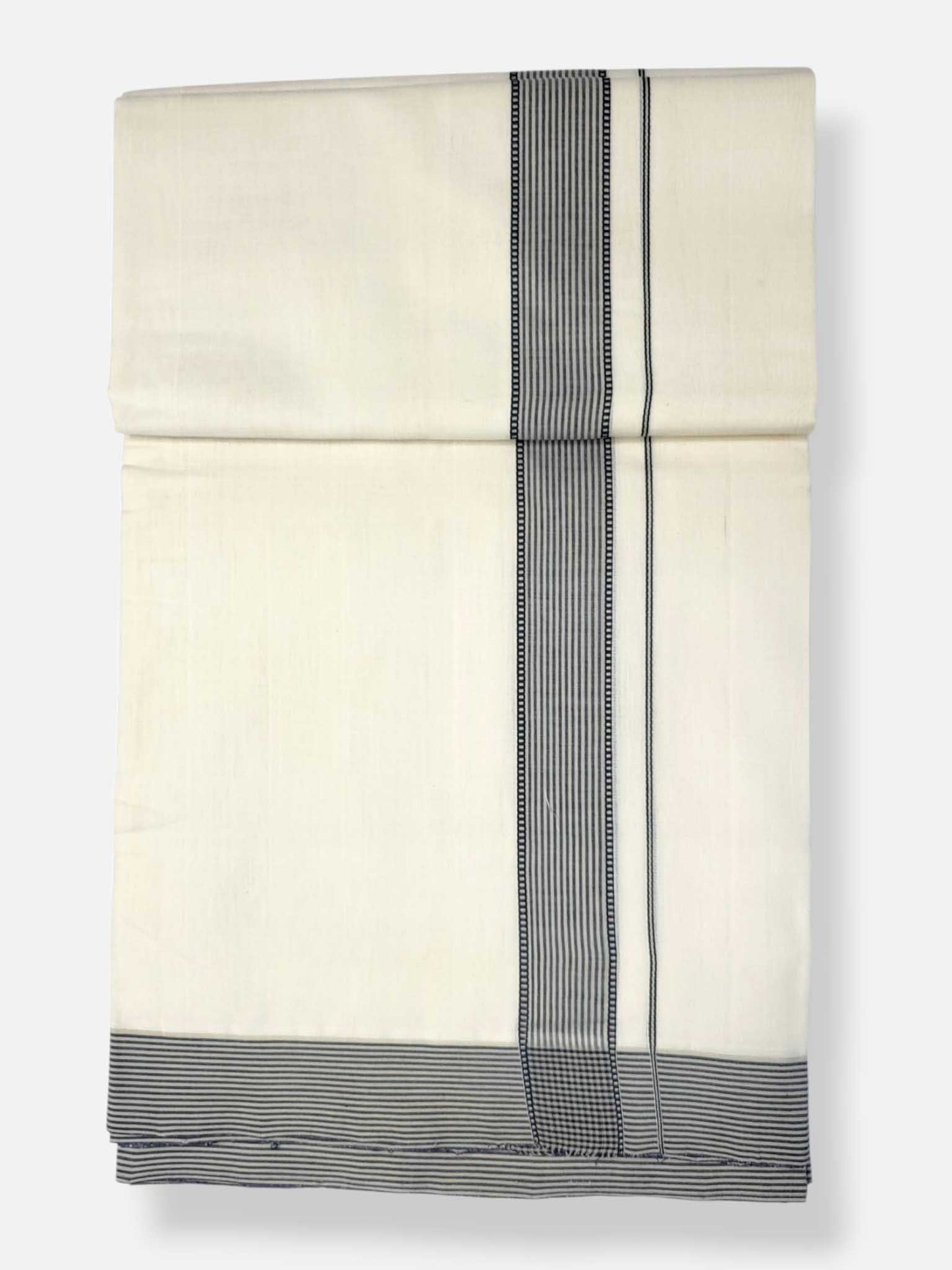Kerala Premium Balaramapuram Handloom Dhoti/Mundu for Men
