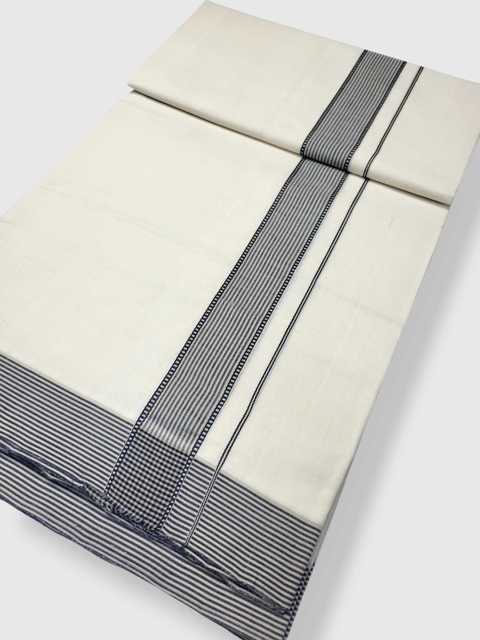 Kerala Premium Balaramapuram Handloom Dhoti/Mundu for Men