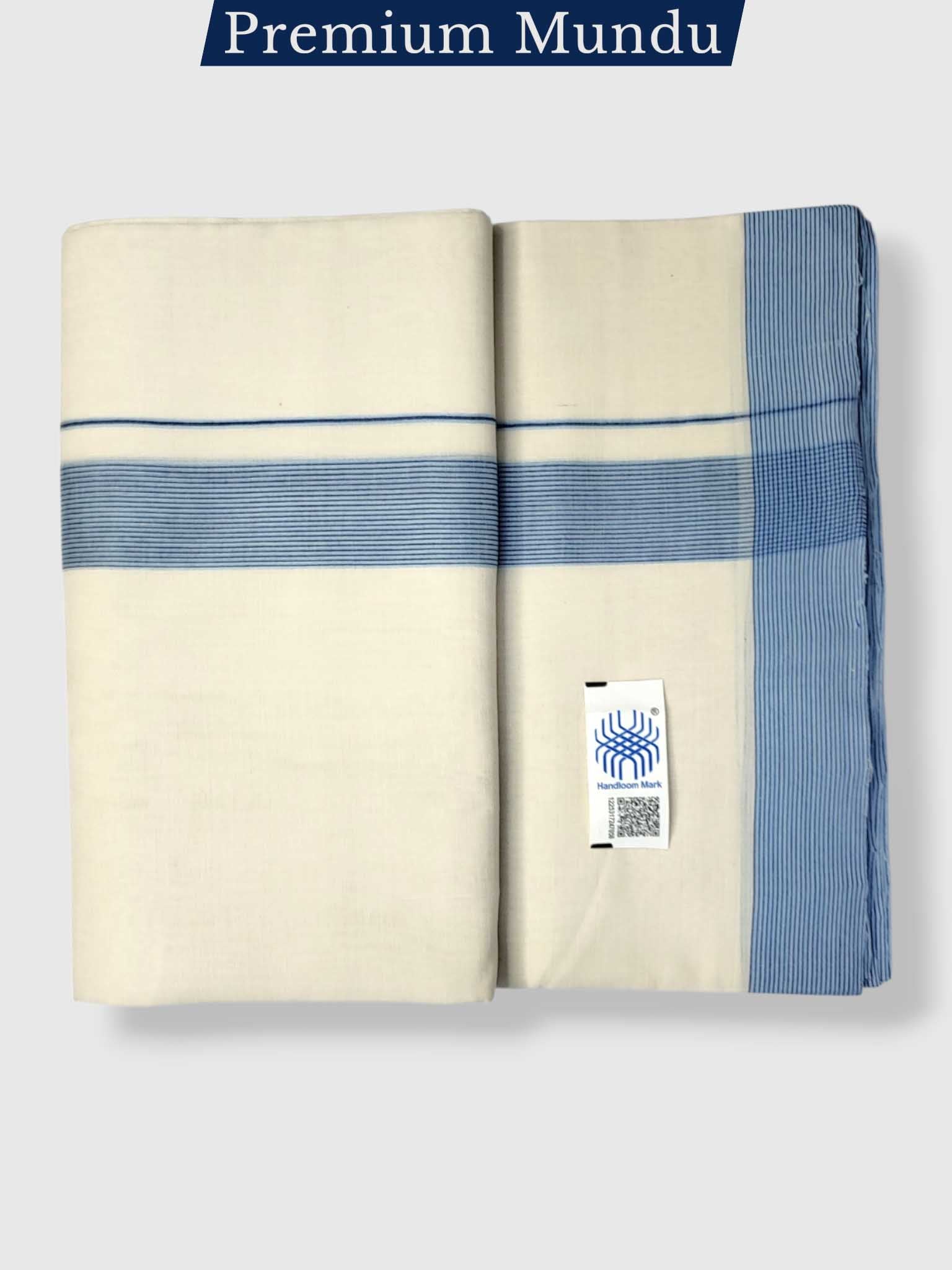 Kerala Premium Balaramapuram Handloom Dhoti/Mundu for Men