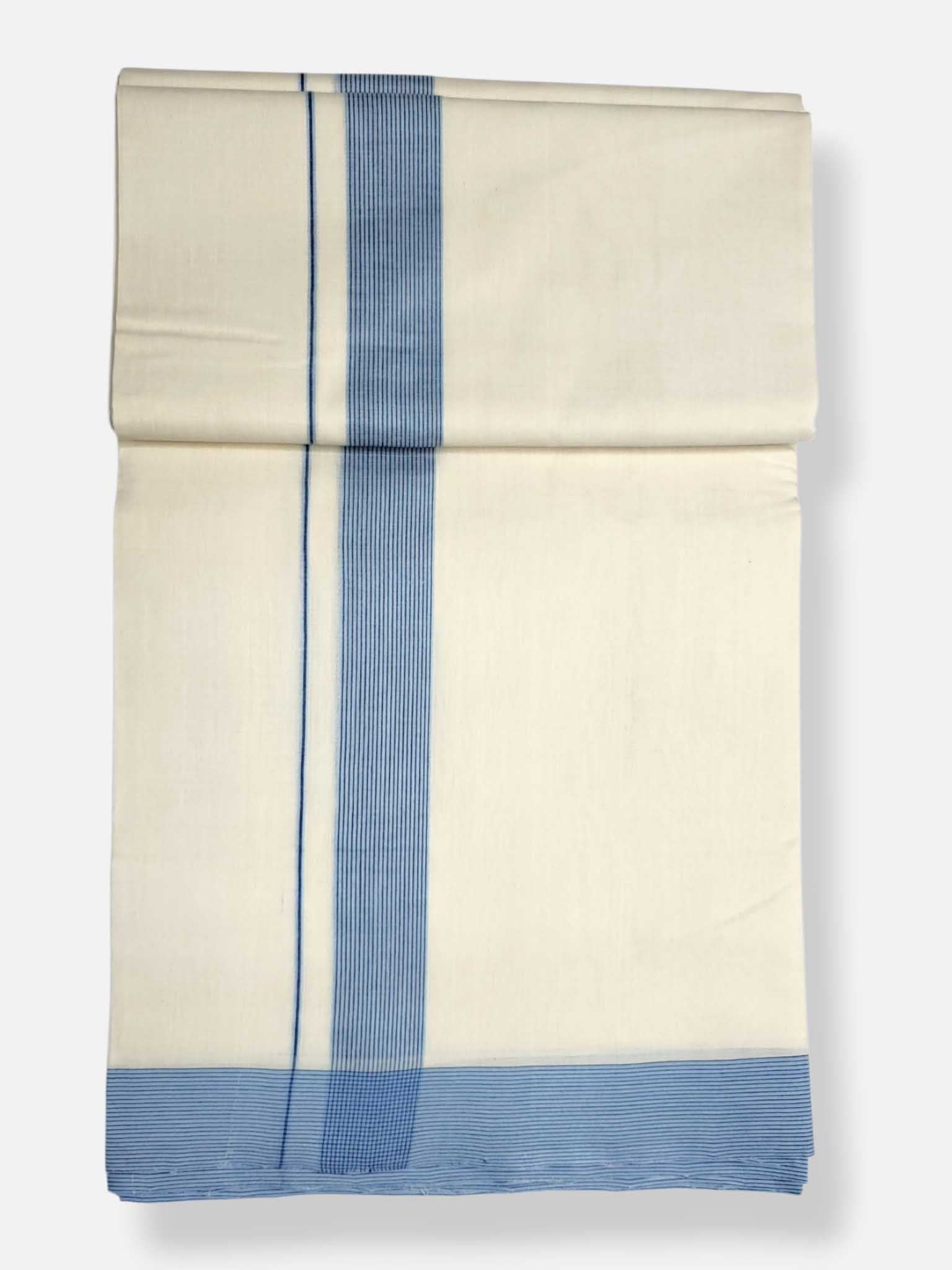 Kerala Premium Balaramapuram Handloom Dhoti/Mundu for Men