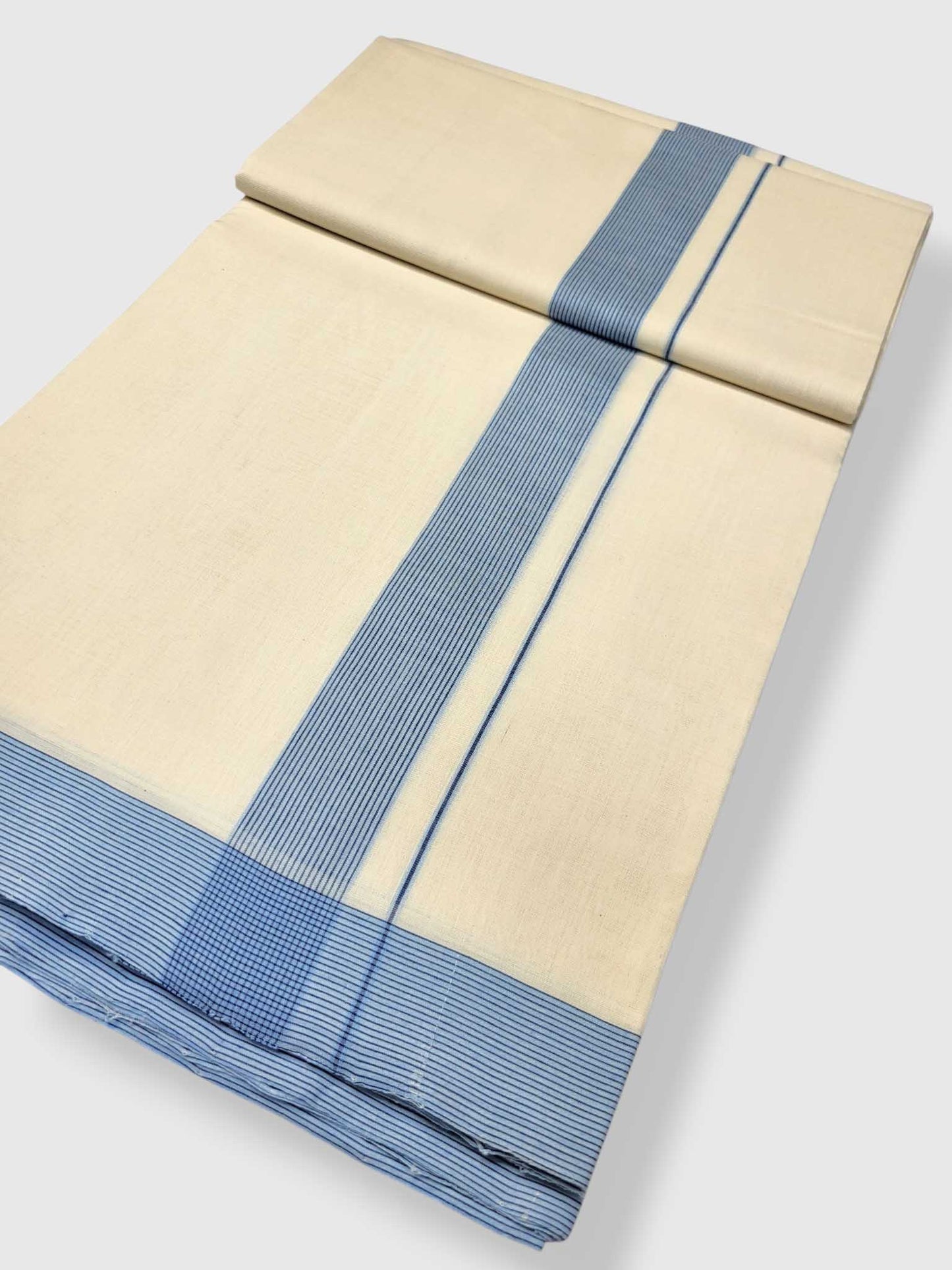 Kerala Premium Balaramapuram Handloom Dhoti/Mundu for Men
