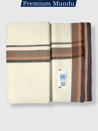 Kerala Premium Balaramapuram Handloom Dhoti/Mundu for Men