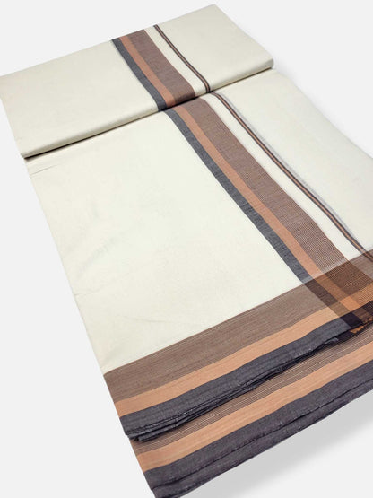 Kerala Premium Balaramapuram Handloom Dhoti/Mundu for Men