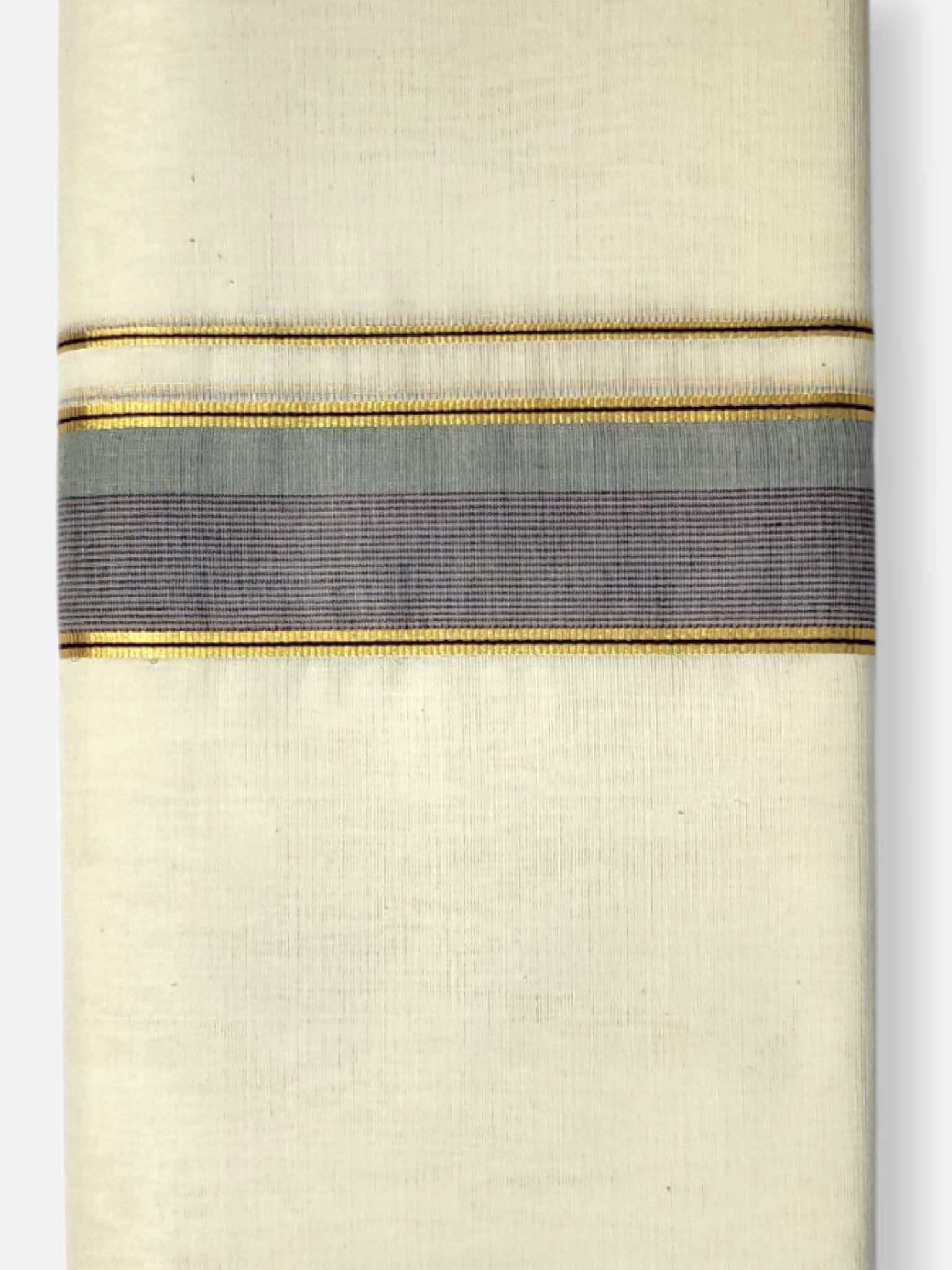 Kerala Premium Balaramapuram Handloom Dhoti/Mundu for Men