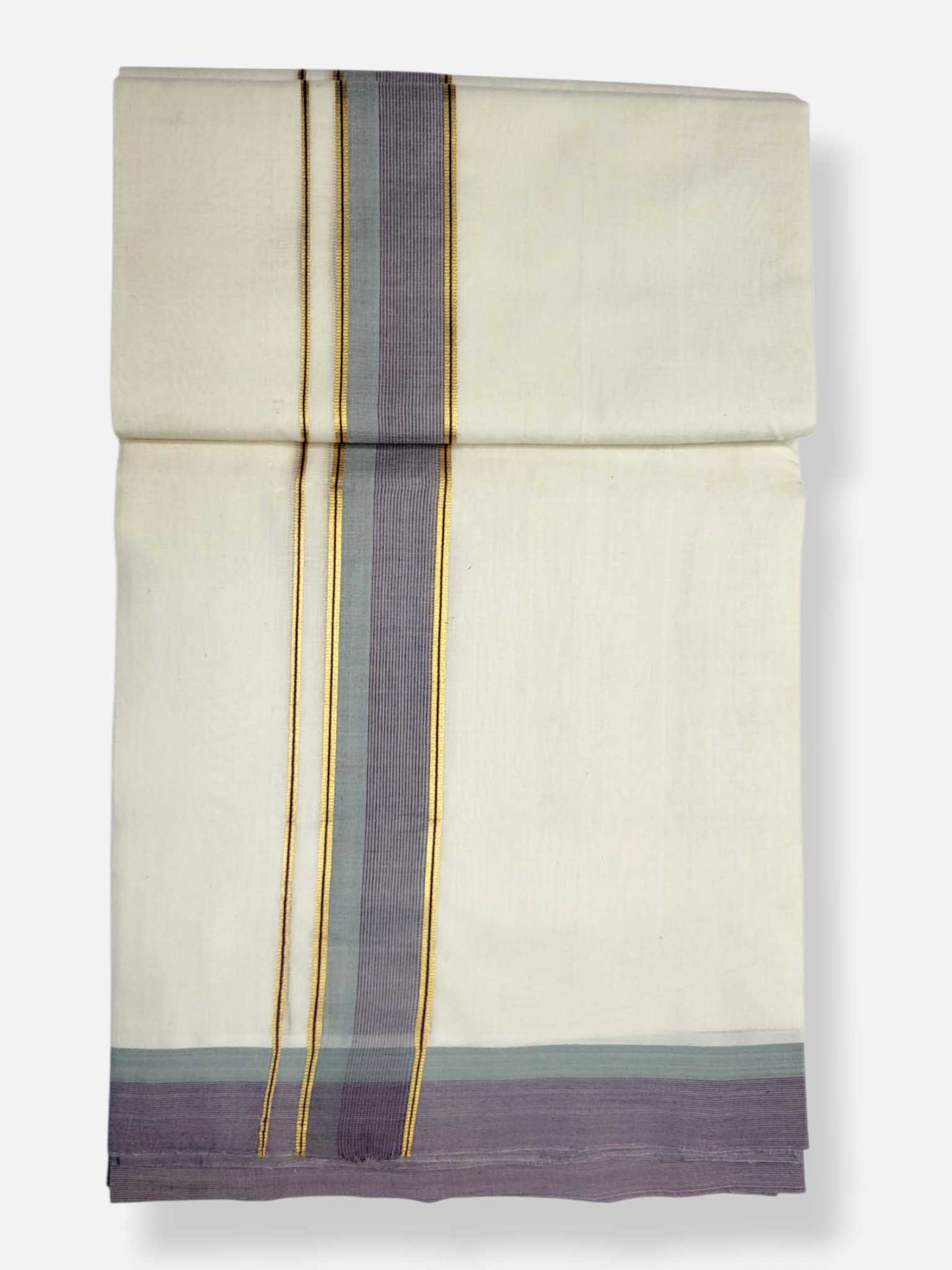 Kerala Premium Balaramapuram Handloom Dhoti/Mundu for Men