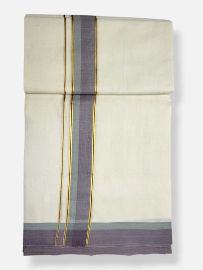 Kerala Premium Balaramapuram Handloom Dhoti/Mundu for Men