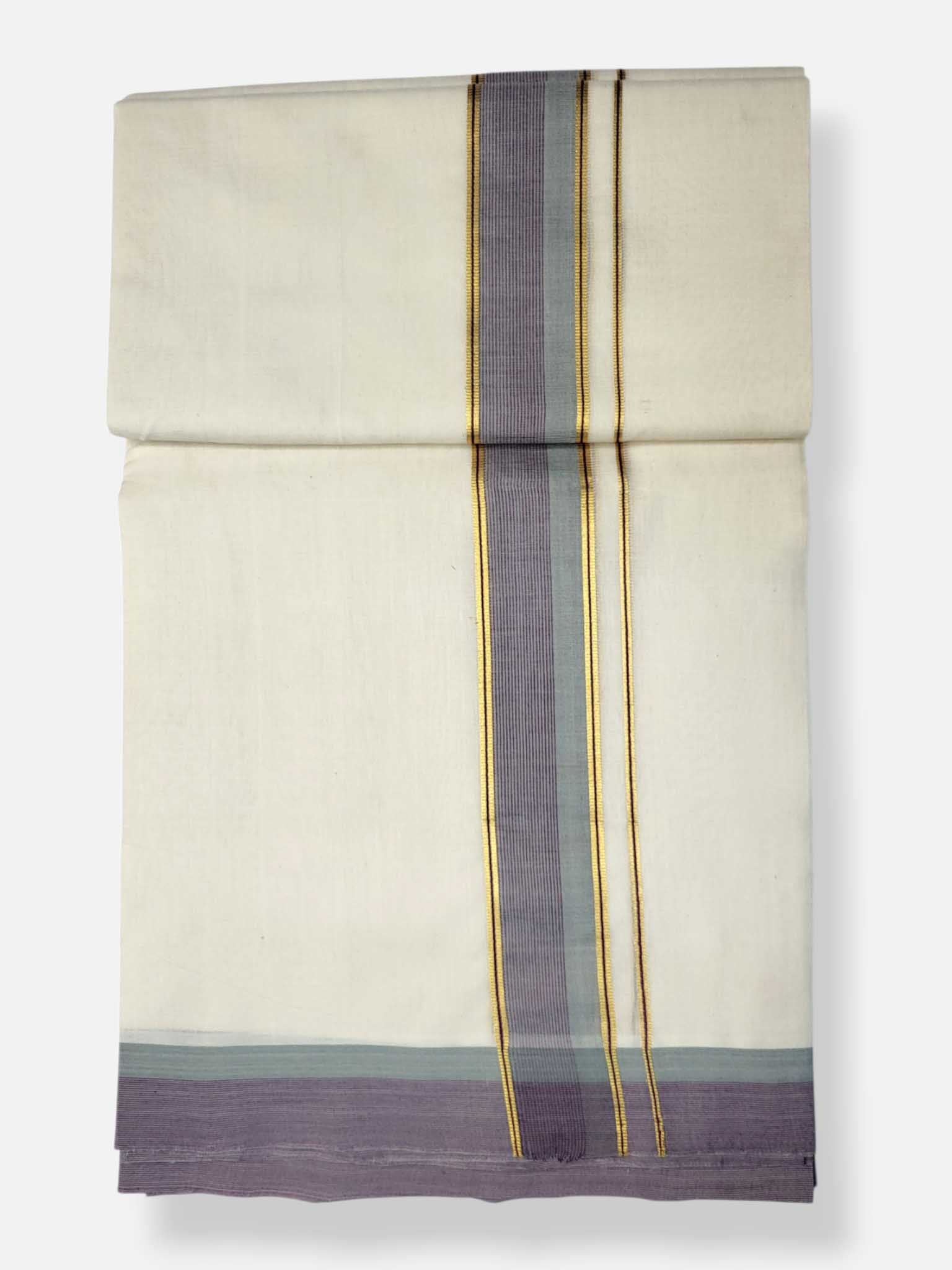 Kerala Premium Balaramapuram Handloom Dhoti/Mundu for Men