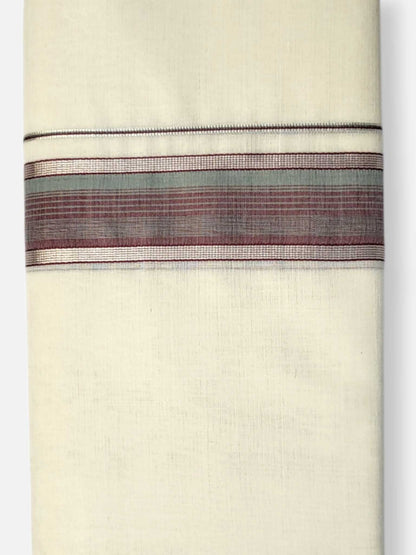 Kerala Premium Balaramapuram Handloom Dhoti/Mundu for Men