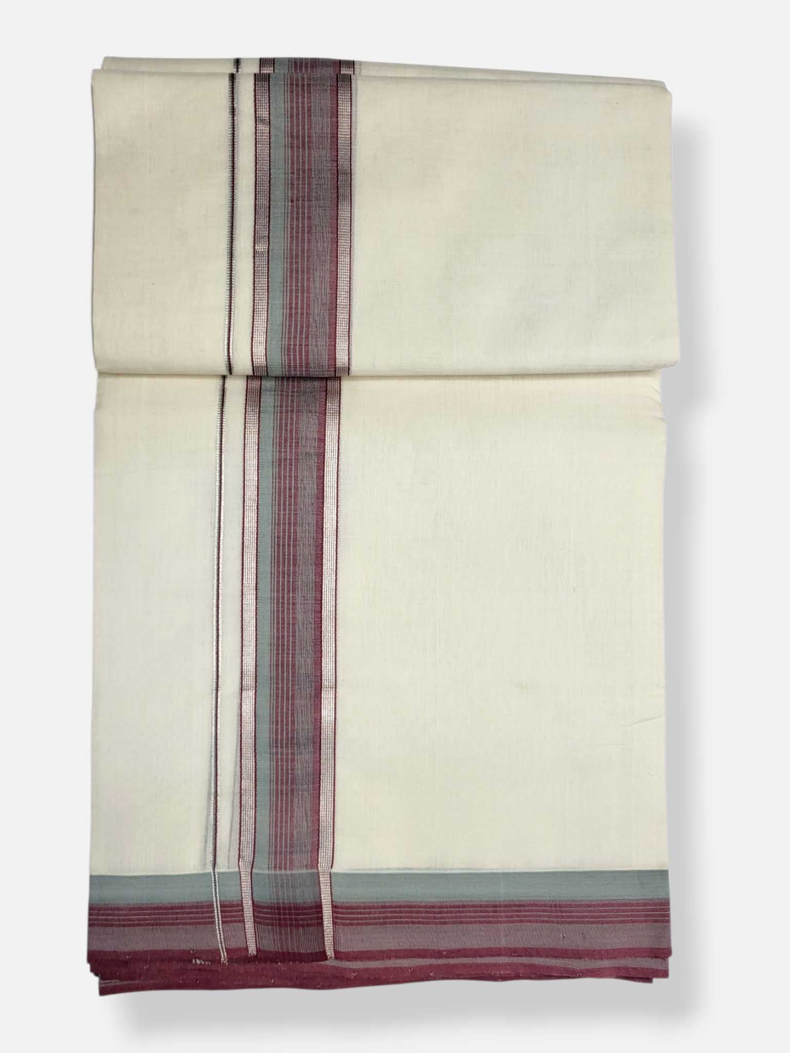 Kerala Premium Balaramapuram Handloom Dhoti/Mundu for Men