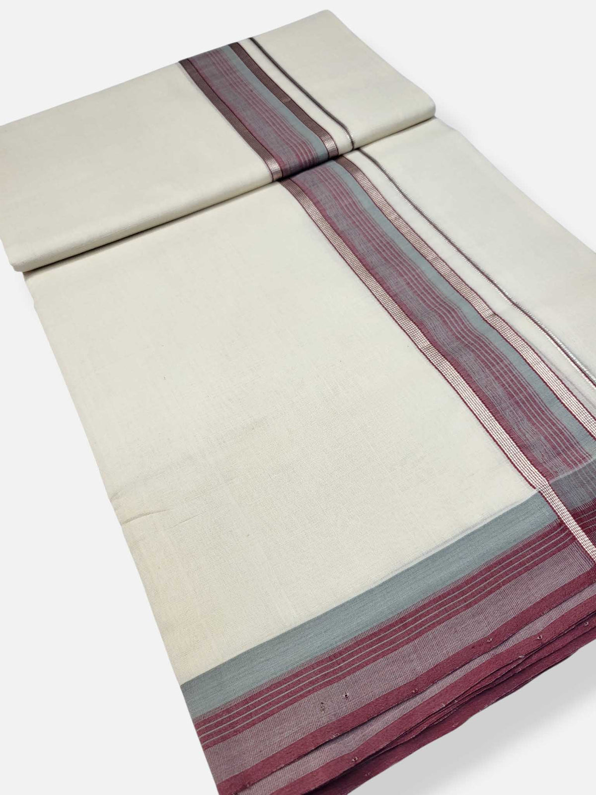 Kerala Premium Balaramapuram Handloom Dhoti/Mundu for Men