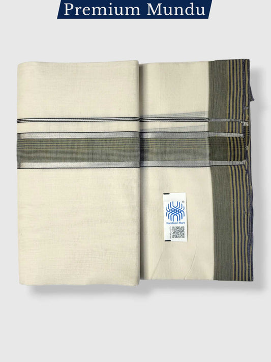 Kerala Premium Balaramapuram Handloom Dhoti/Mundu for Men