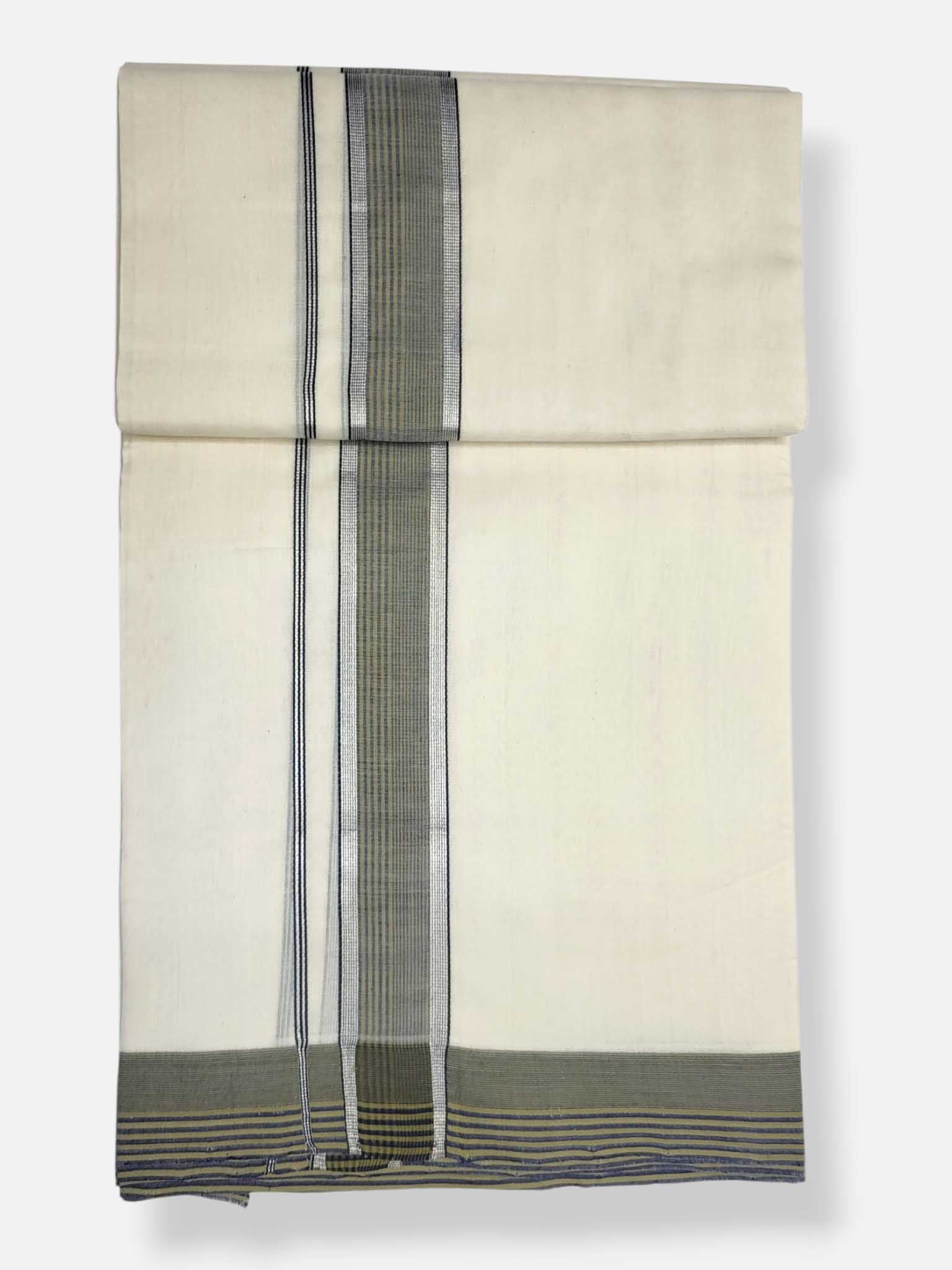 Kerala Premium Balaramapuram Handloom Dhoti/Mundu for Men