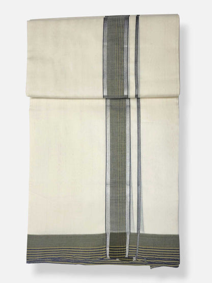Kerala Premium Balaramapuram Handloom Dhoti/Mundu for Men
