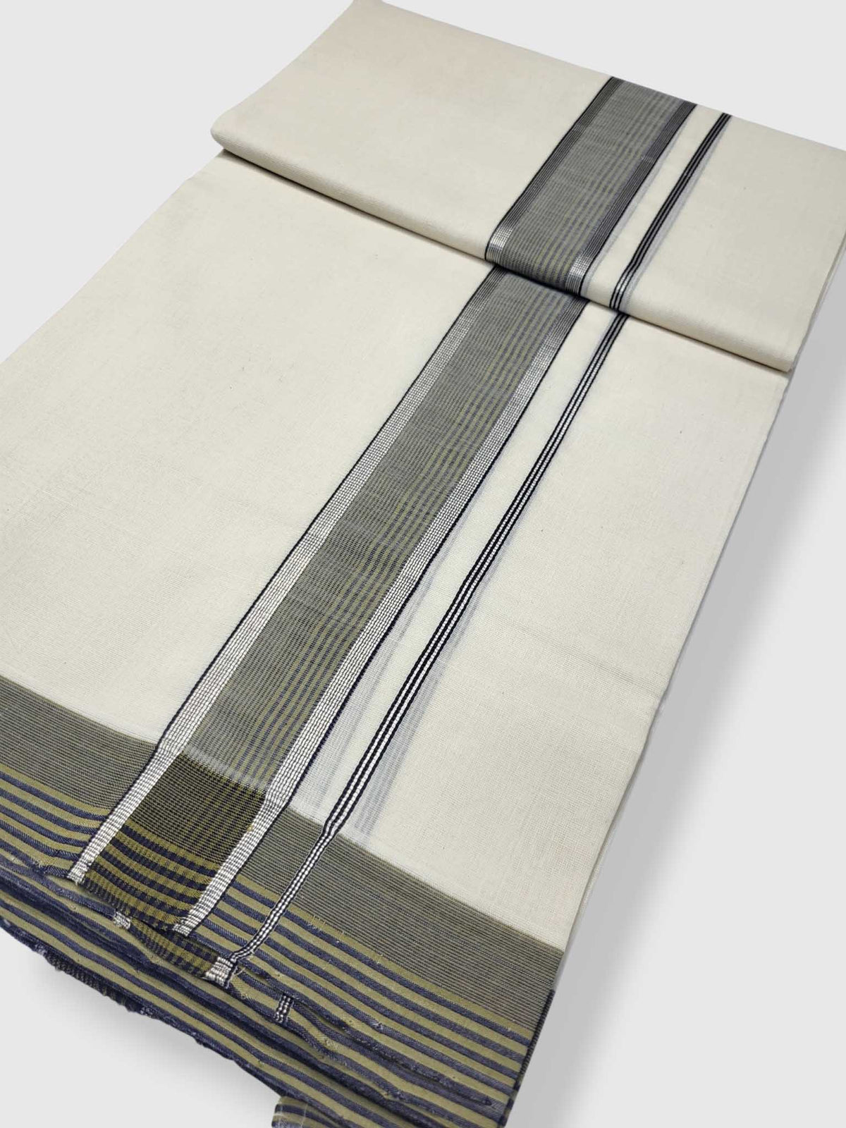 Kerala Premium Balaramapuram Handloom Dhoti/Mundu for Men