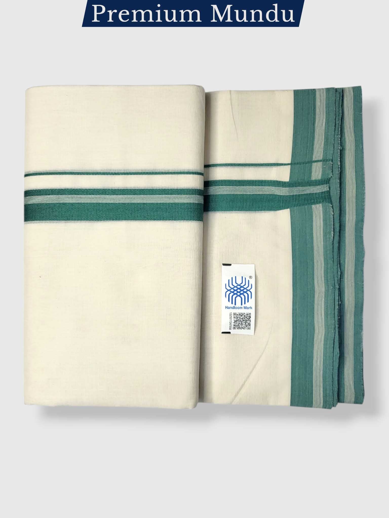 Kerala Premium Balaramapuram Handloom Dhoti/Mundu for Men