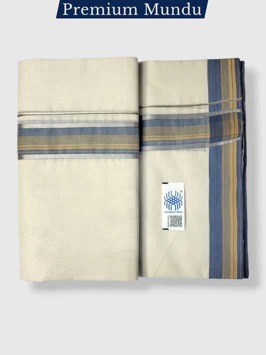 Kerala Premium Balaramapuram Handloom Dhoti/Mundu for Men