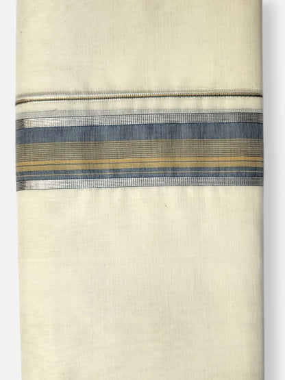 Kerala Premium Balaramapuram Handloom Dhoti/Mundu for Men