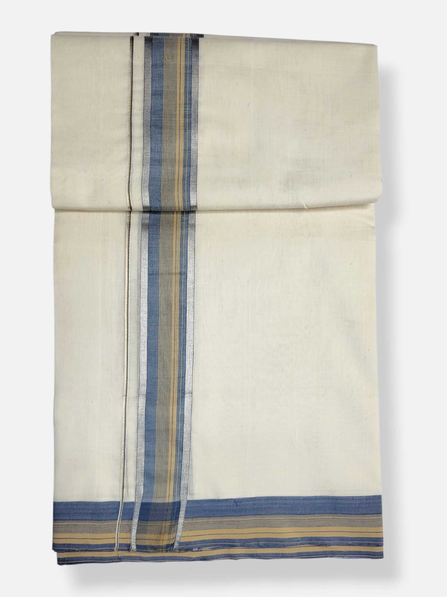 Kerala Premium Balaramapuram Handloom Dhoti/Mundu for Men