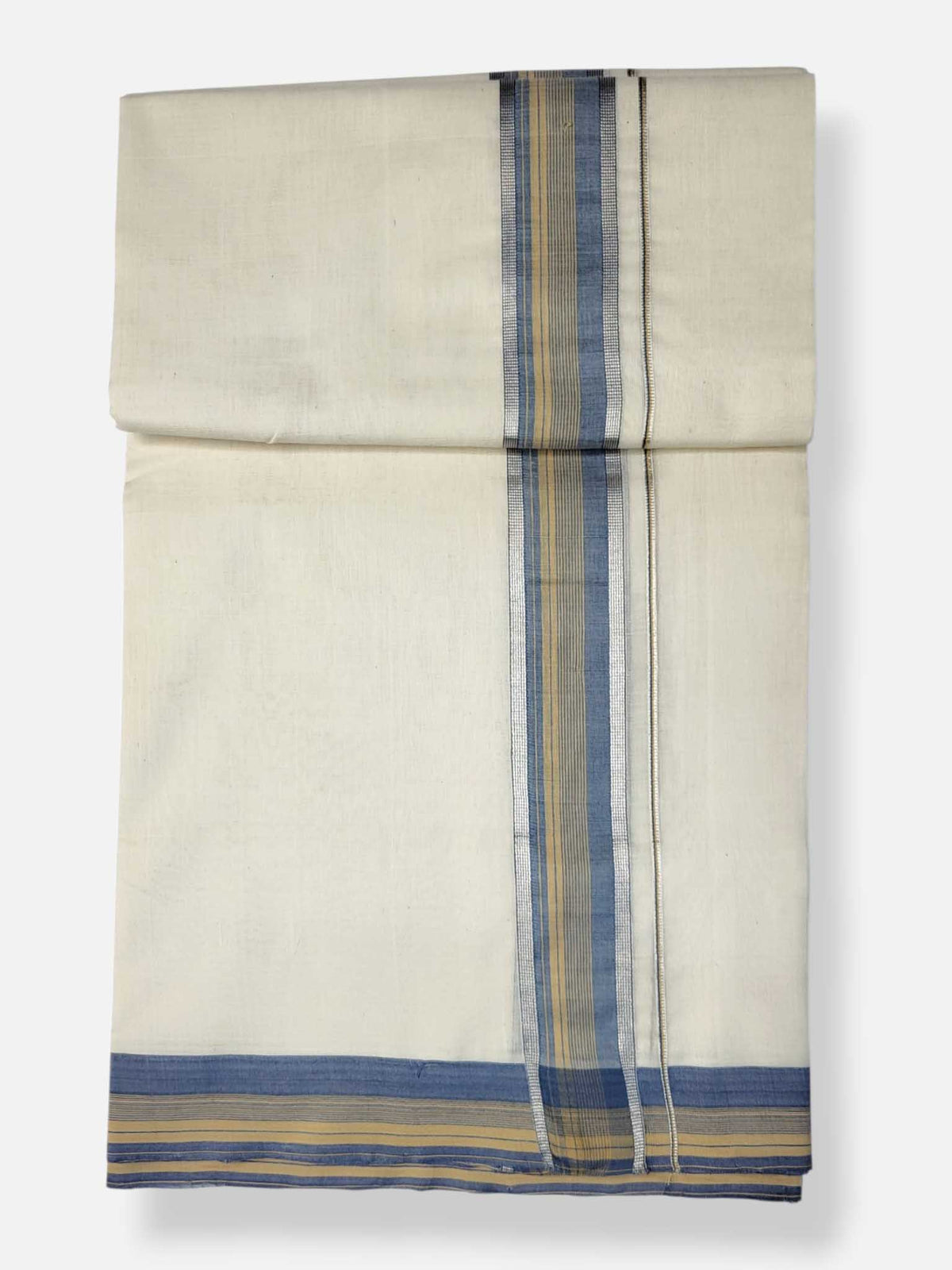 Kerala Premium Balaramapuram Handloom Dhoti/Mundu for Men