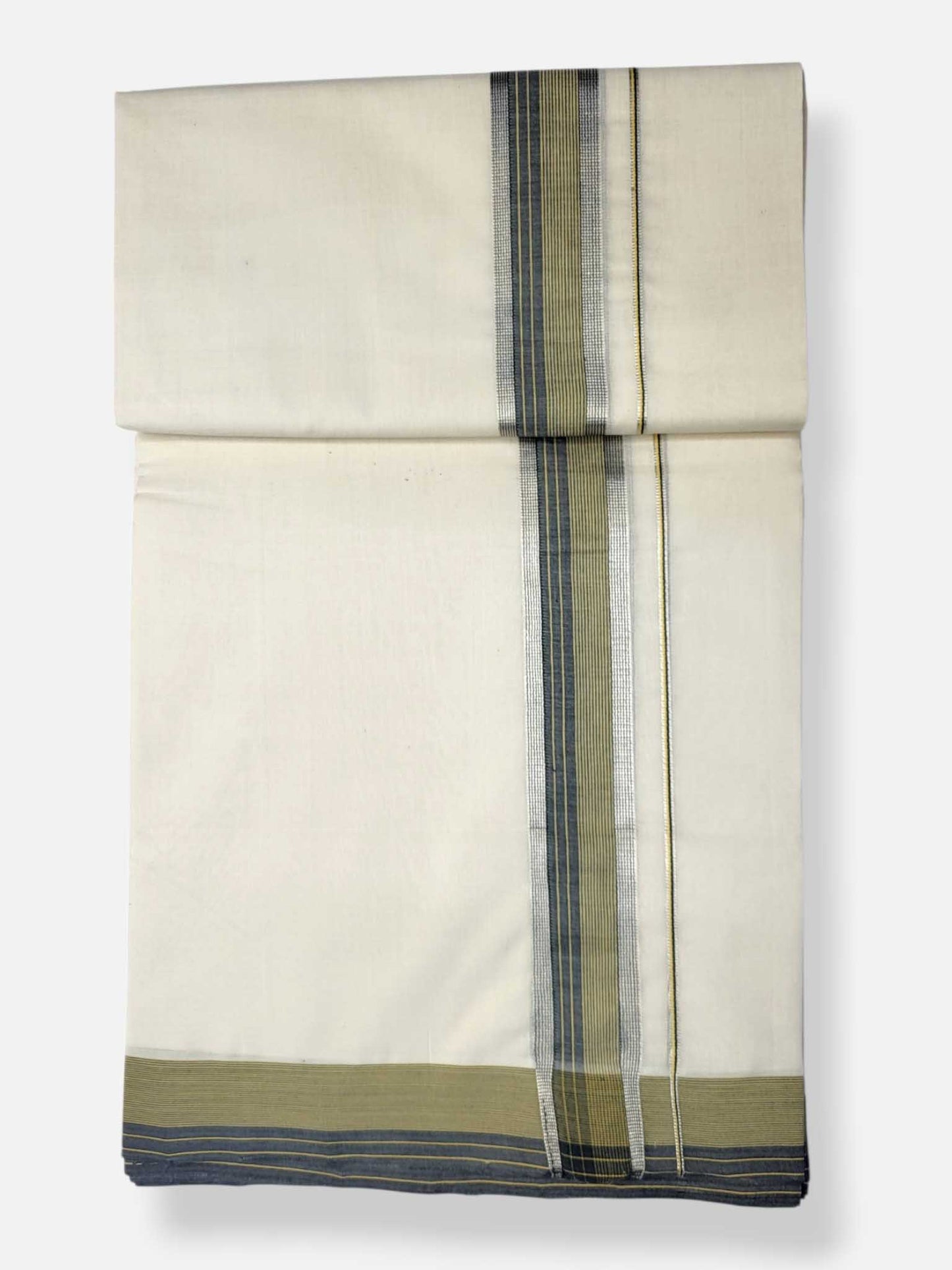 Kerala Premium Balaramapuram Handloom Dhoti/Mundu for Men