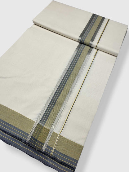 Kerala Premium Balaramapuram Handloom Dhoti/Mundu for Men