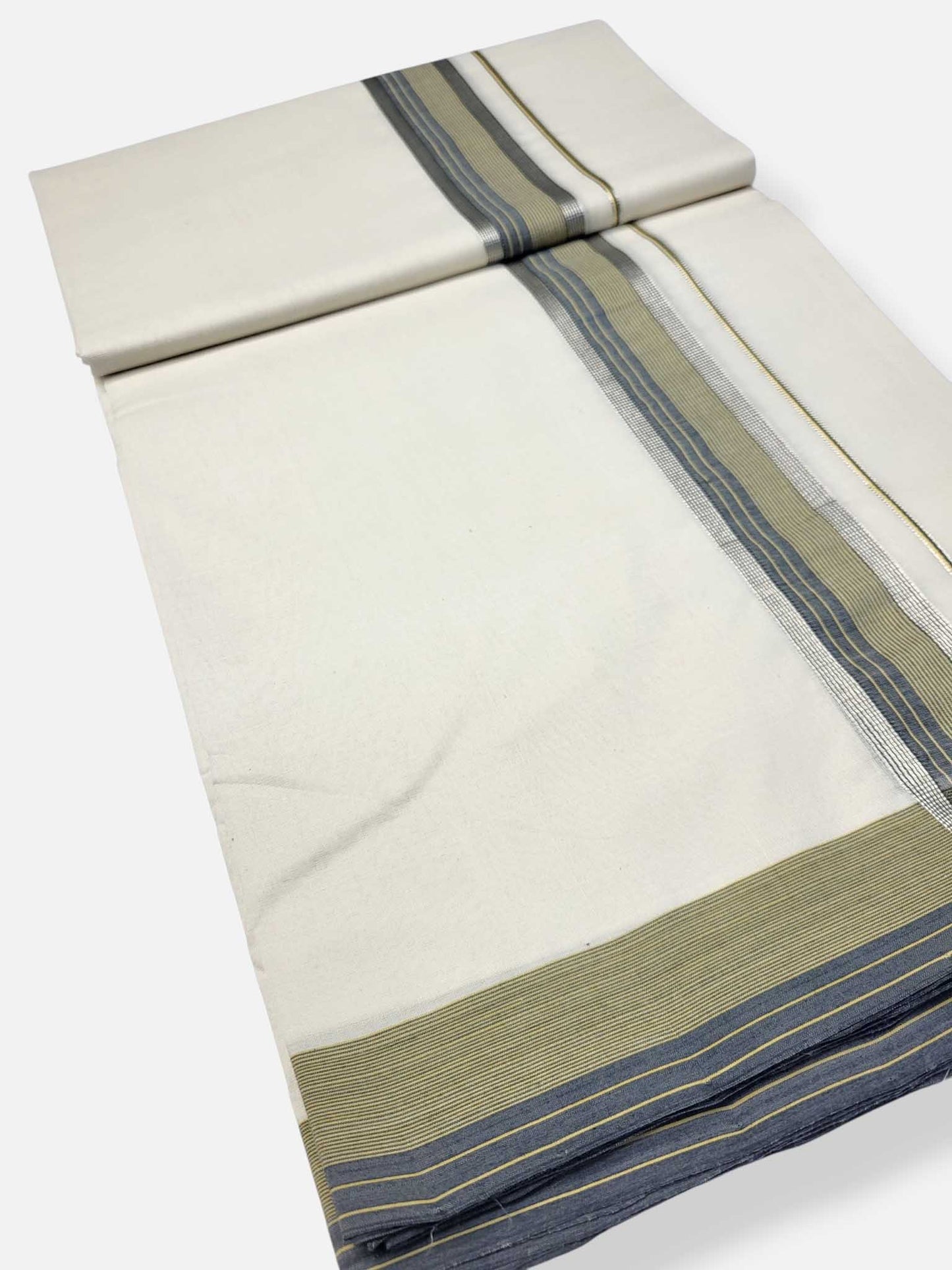 Kerala Premium Balaramapuram Handloom Dhoti/Mundu for Men