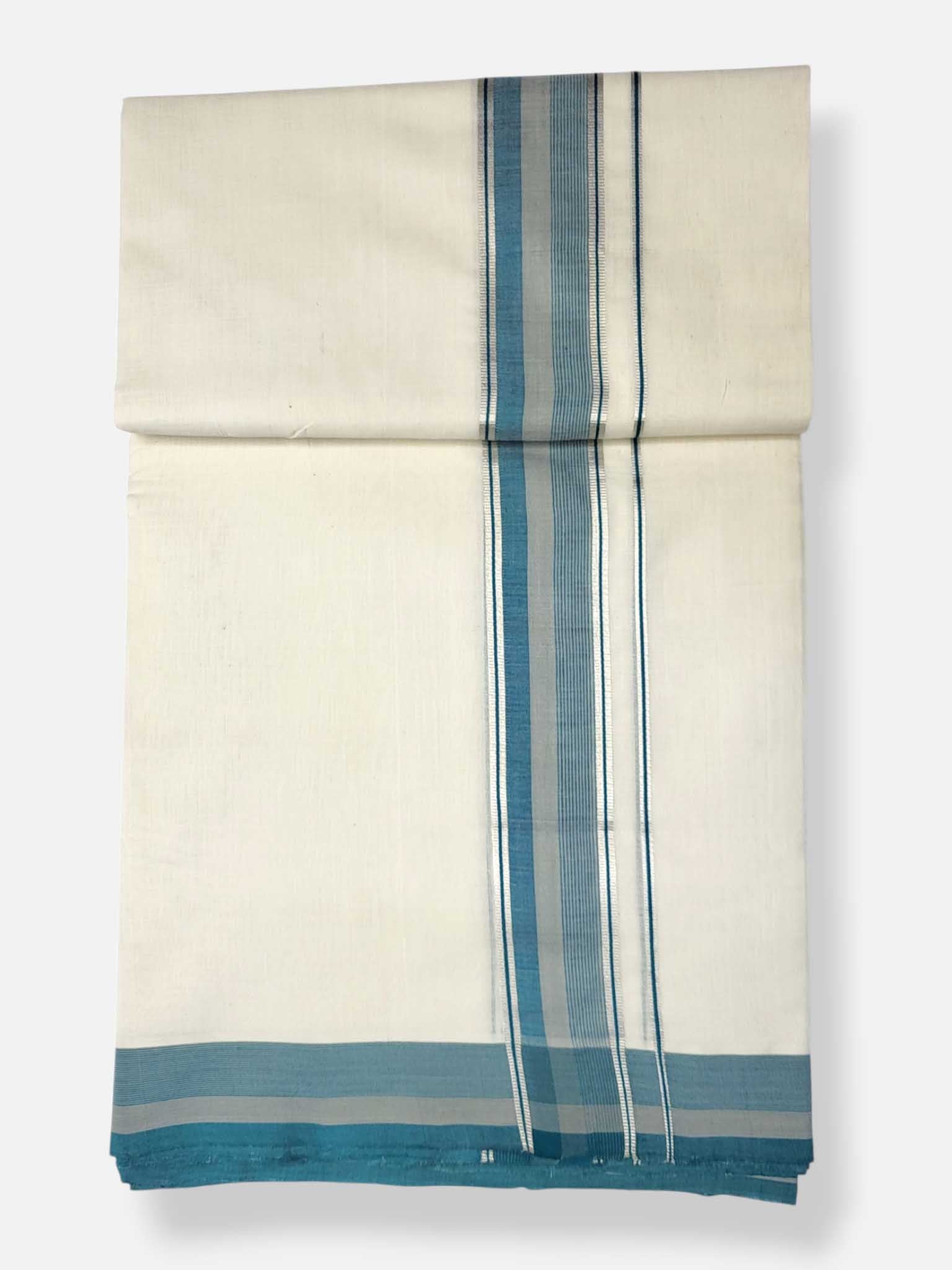 Kerala Premium Balaramapuram Handloom Dhoti/Mundu for Men